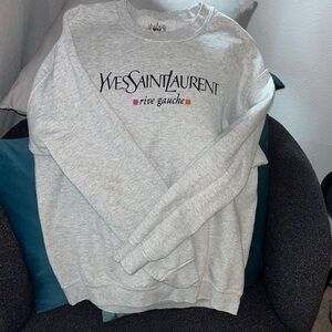 Gray Crewneck Sweater